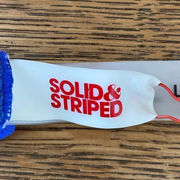 Solid & Striped The Molly Red Top Bright Blue & Red Stripe. NWT. Size Large - Picture 5 of 10